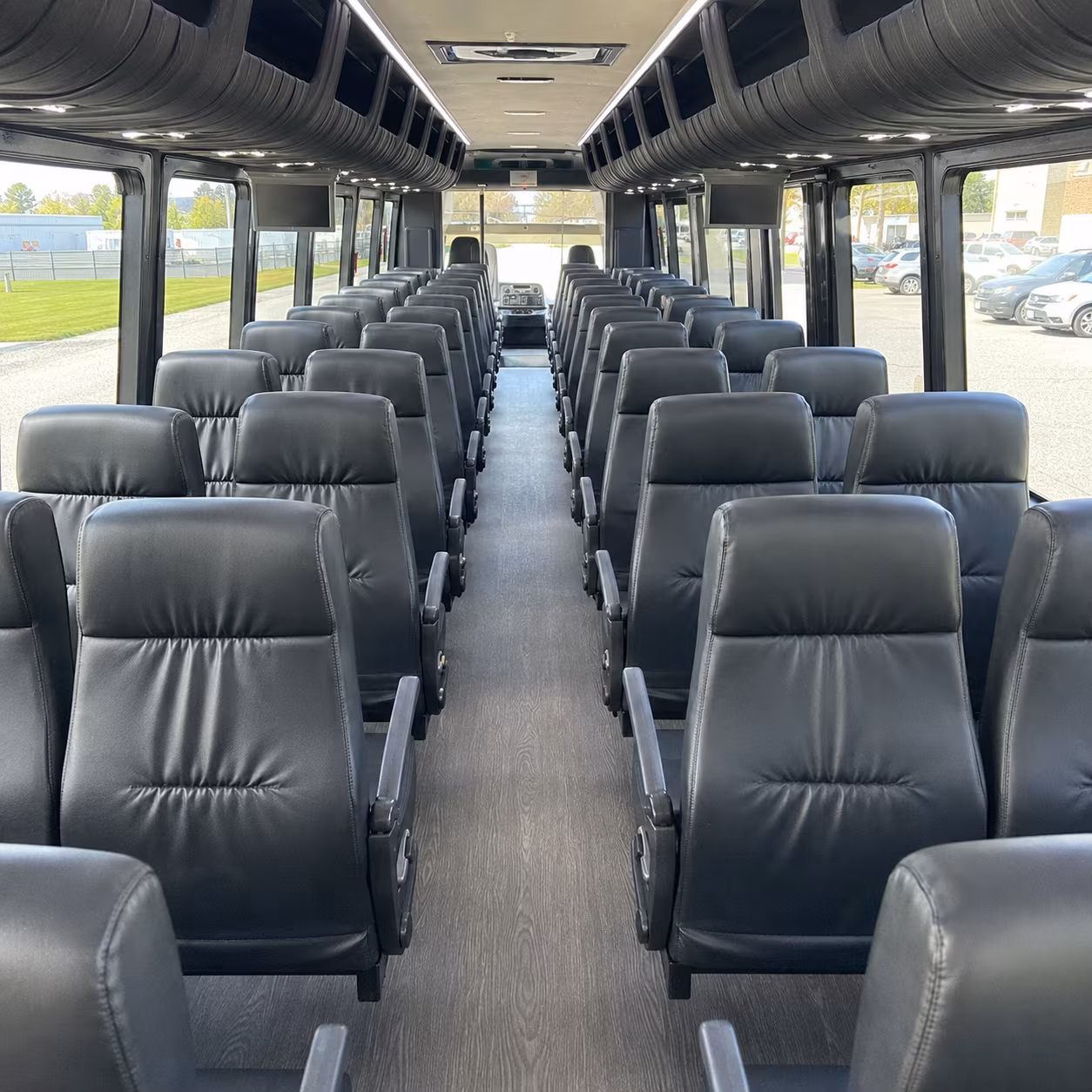 orem concert transportation onboard seating