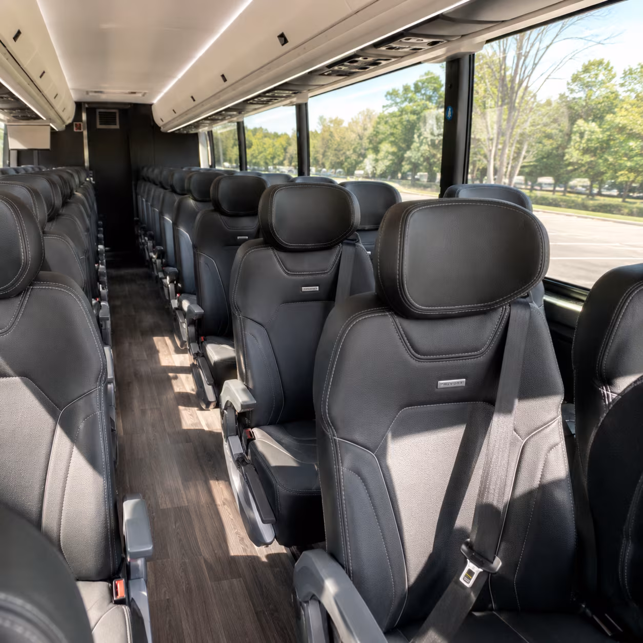 orem long distance transportation onboard seating