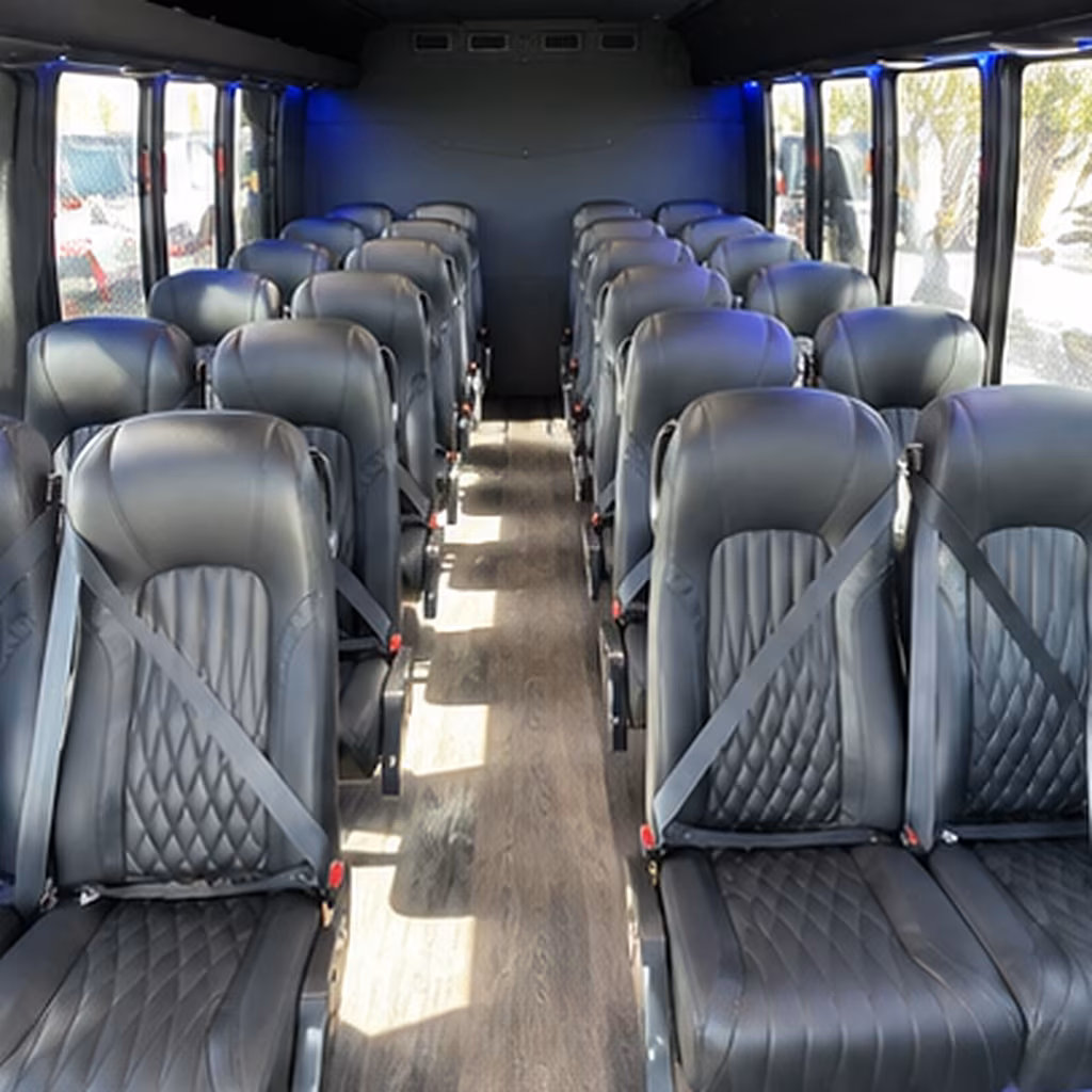 orem religious group transportation onboard seating