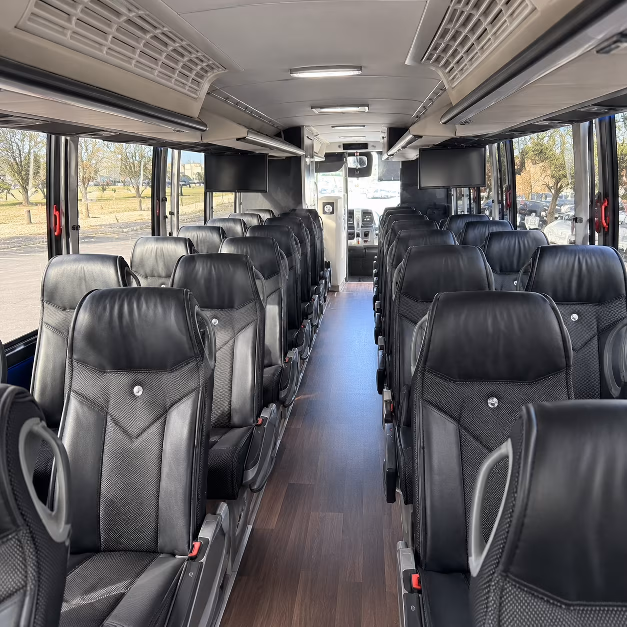 provo charter bus interior gallery